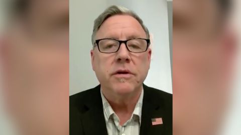 John Cummings, a Republican, who is challenging Ocasio-Cortez