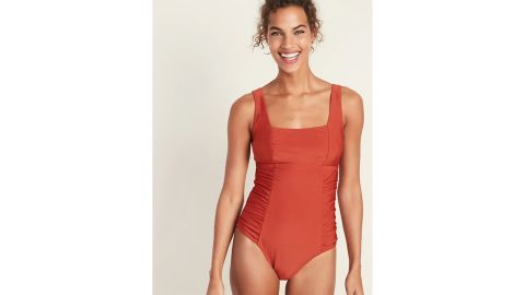 Square-Neck Swimsuit for Women