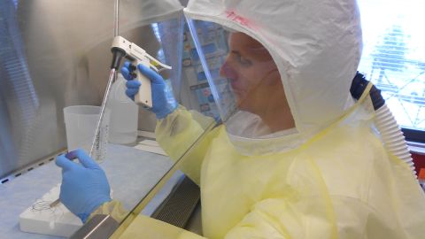 Troy Sutton works with potentially deadly pathogens but the right precautions greatly reduce the risks.