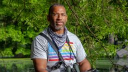 Christian Cooper in Central Park in New York, May 27, 2020. It was Memorial Day when Cooper was involved in an encounter that was brief but would reverberate in New York City and beyond, stirring anguished conversations about racism and hypocrisy in one of the nation's most progressive cities. (Brittainy Newman/The New York Times)