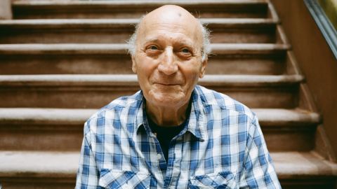 Robert Brajer, 82, a Holocaust survivor and widower treasures his year-and-a-half friendship with DOROT volunteer Ben Goldstein. Since the pandemic began, the two have spoken only on the phone or through Zoom.