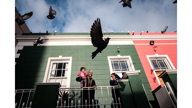 Photographer Barry Christianson, 38, also grew up in the same area. His photos often focus on spaces and the people who occupy them -- like this picture from Cape Town's Bo-kaap neighborhood. "Many of its poorer residents are battling to hold onto their homes due to the effects of gentrification," Christianson wrote on <a href="index.php?page=&url=https%3A%2F%2Fwww.instagram.com%2Fthesestreetsza%2F" target="_blank" target="_blank">Instragram</a>.