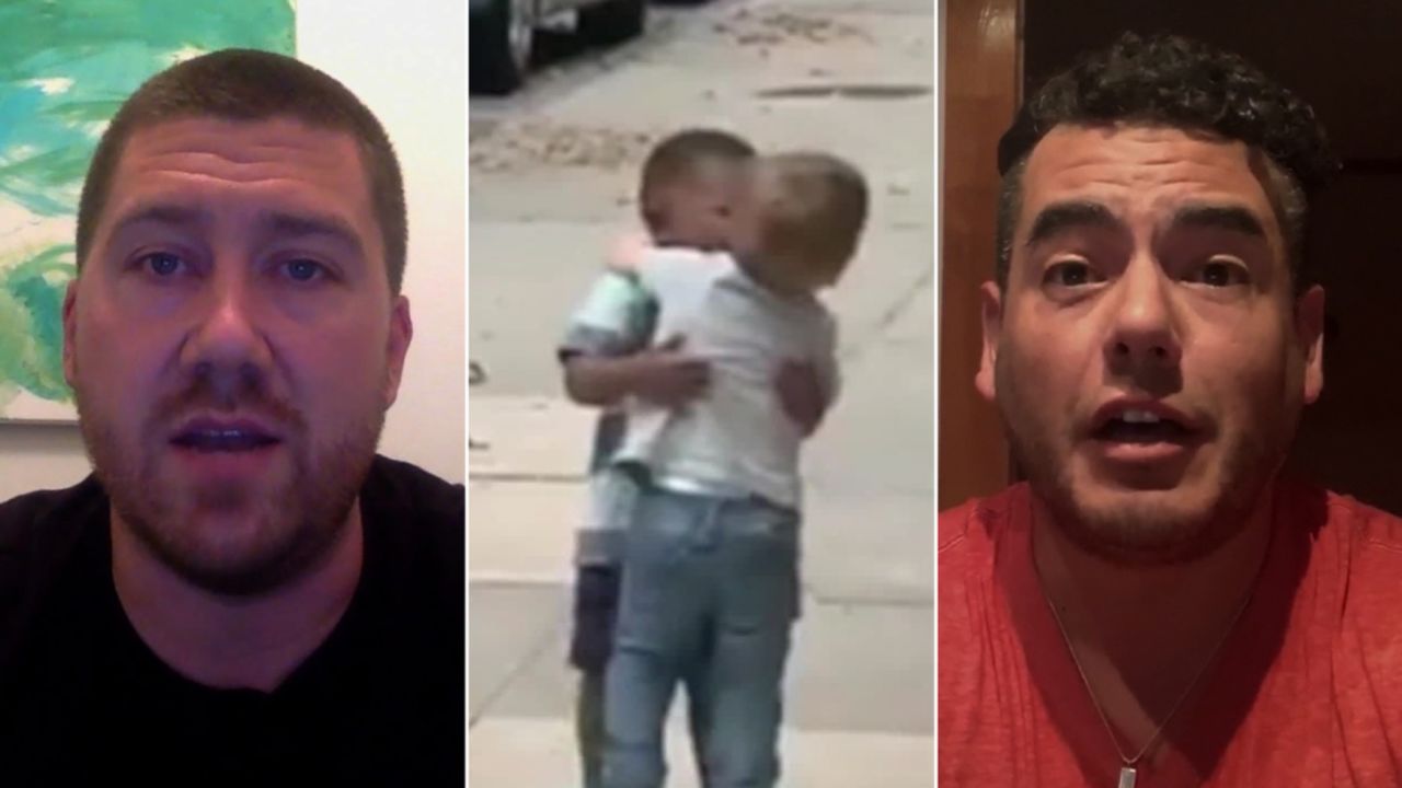 dads of toddlers in trump twitter video