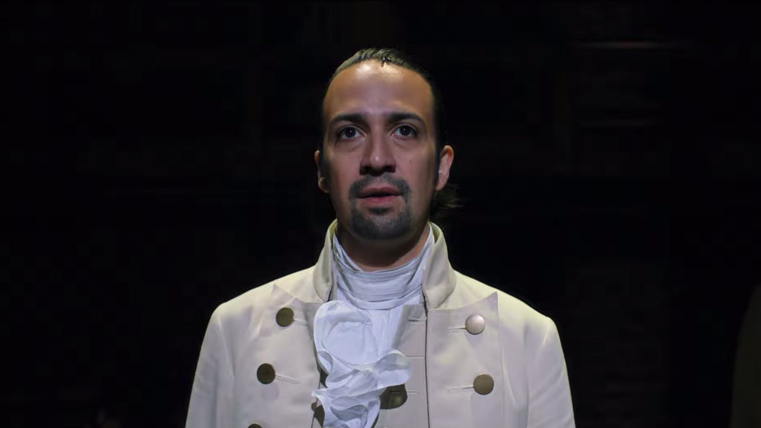 Lin-Manuel Miranda plays Founding Father Alexander Hamilton in the multi-award-winning musical. 