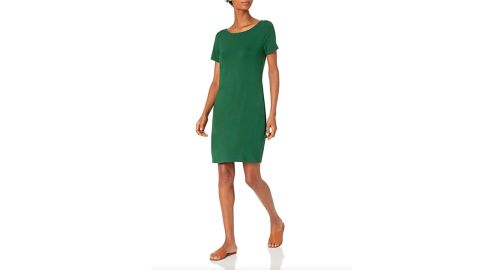 Daily Ritual Women's Jersey Ballet-Back T-Shirt Dress
