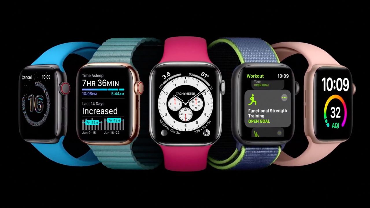 Apple unveiled software updates to its lineup of smartwatches.