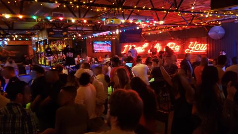 A Twitter photo shows crowds in Houston's Handlebar, one of the bars named by the Texas Alcohol Beverage Commission.