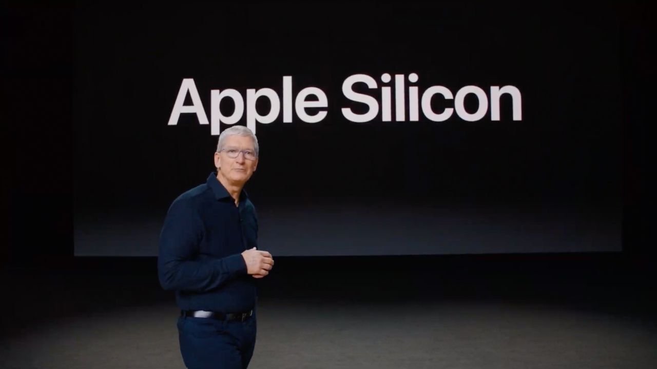 Apple announced it's switching to its own chips for the Mac computer line, called "Apple Silicon."