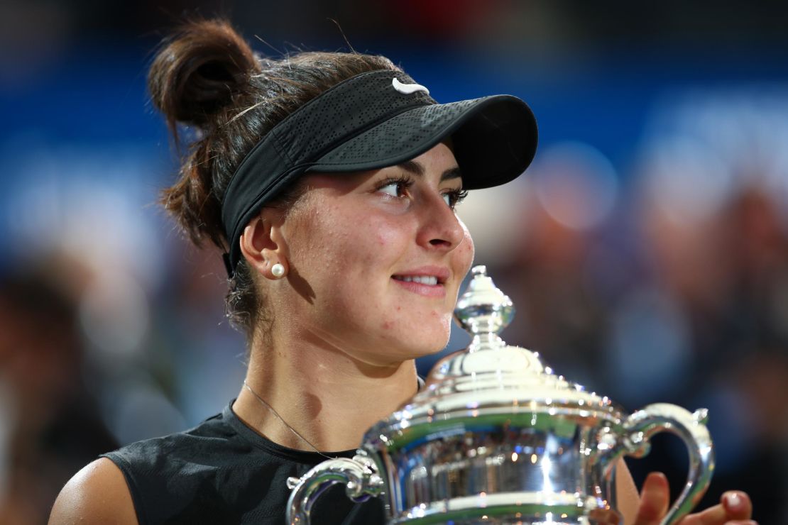 Andreescu is looking forward to defending her US Open title this year. 