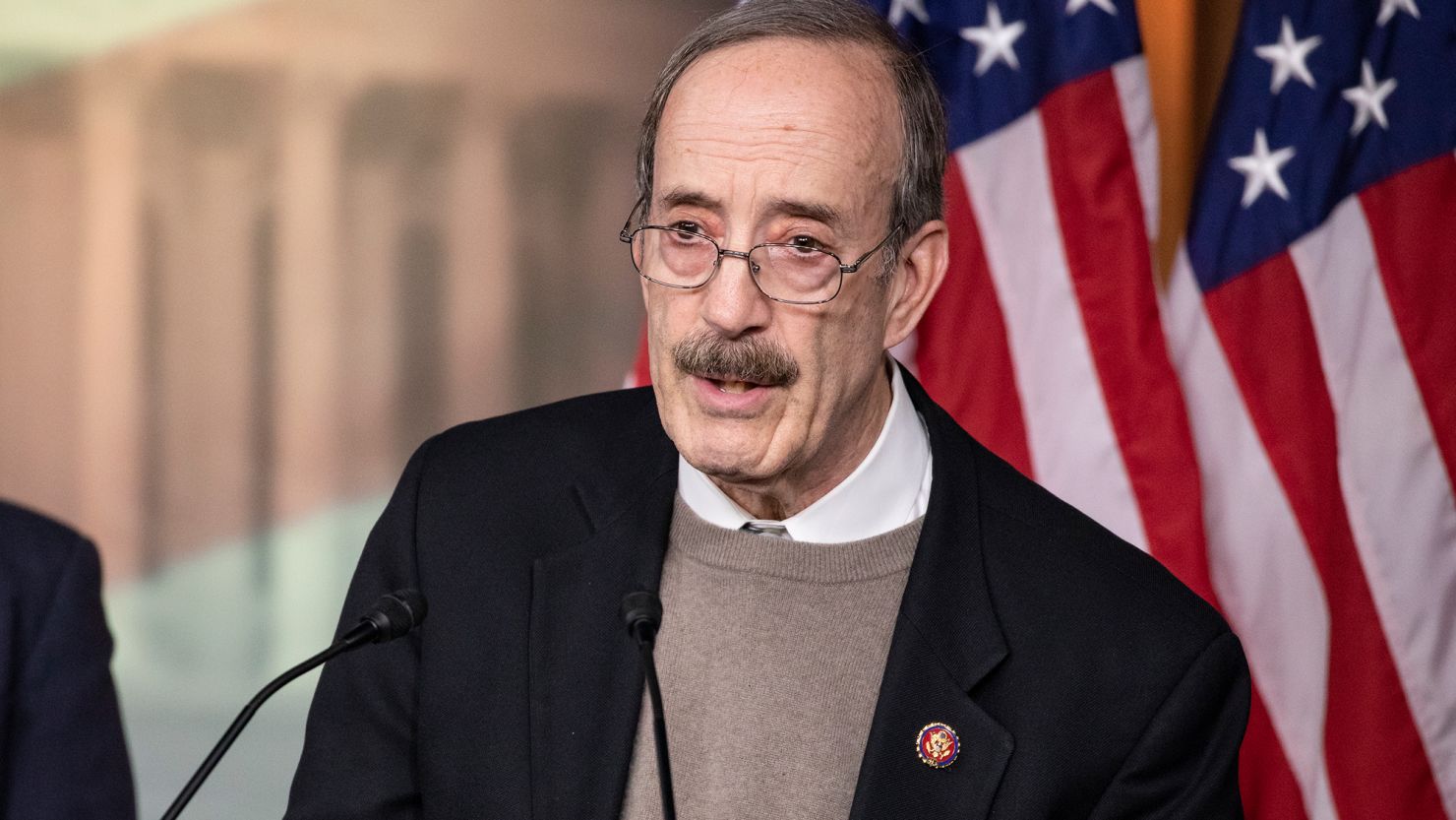 In this January 28, 2020, file photo, Rep. Eliot Engel, D-NY, speaks   in Washington. 