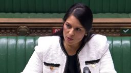 Home Secretary Priti Patel updates MPs in the House of Commons, London, on
June 22, 2020.