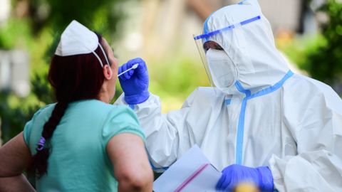Health authorities in the area are testing anyone who may have been infected.