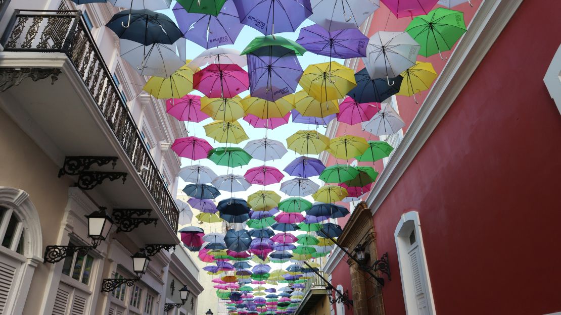 The charms of Old San Juan abound.