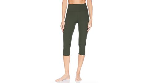 Core 10 Women's (XS-3X) 'Nearly Naked' Lightweight Non-Sheer Yoga High Waist Capri Legging