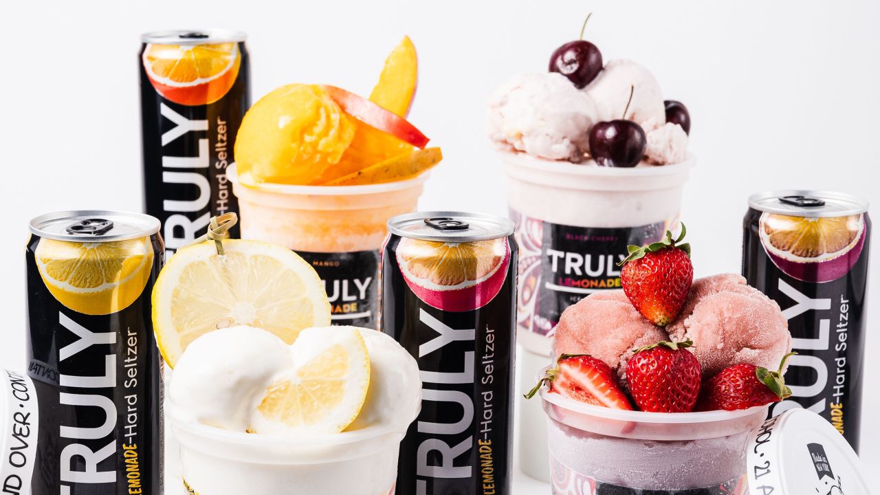 Truly Hard Seltzer has a new lineup of ice cream and sorbet.