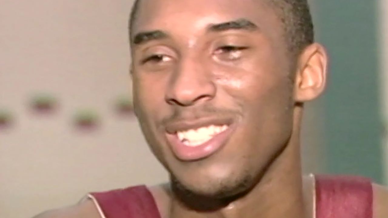 Kobe Bryant declared for the NBA Draft directly from high school, entering the league at the age of just 17.