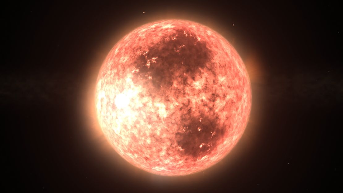 Au Mic is a cool, red dwarf star.