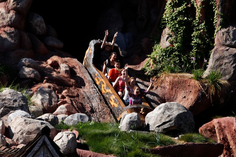 Splash Mountain a Disney ride based on a controversial film will