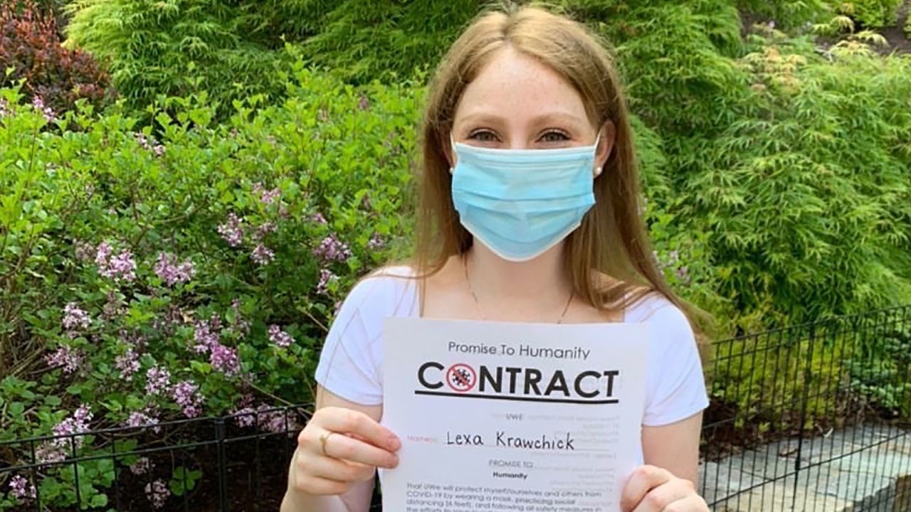 Lexa Krawchick is one of the thousands of people who have made the "Promise to Humanity."