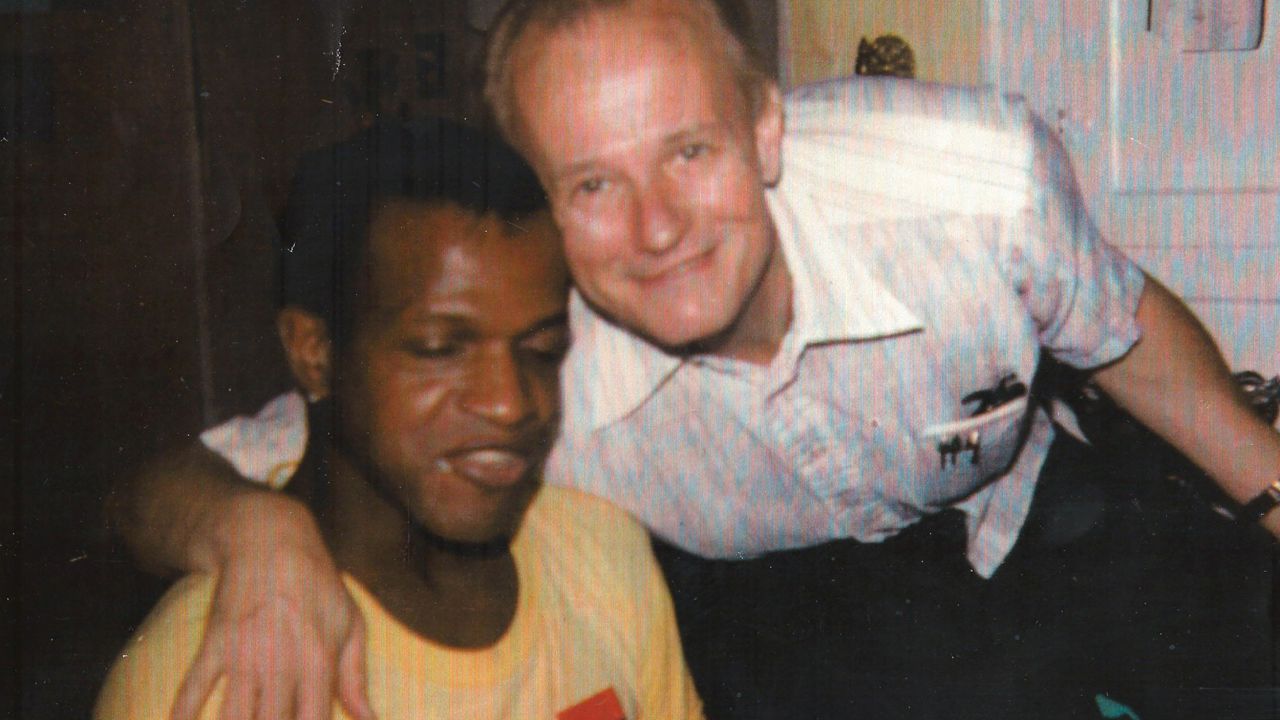 Marsha P. Johnson with friend Randy Wicker