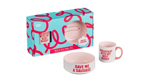 Wild & Woofy Mug & Dog Bowl Set