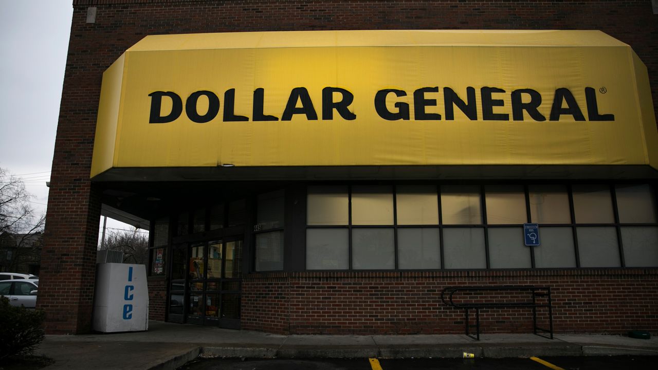 The Dayton Police Department says in 2017 it recommended Dollar General keep its windows clear as a security precaution. This store on Dayton's Salem Avenue, which was the site of four robberies between 2018 and 2020, had its windows covered as of March 2020.