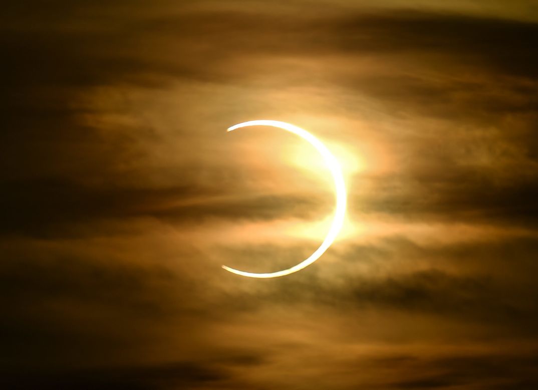 A partial solar eclipse is seen from Asan, Guam, on Sunday, June 21. <a href="http://www.cnn.com/2020/06/21/world/gallery/june-2020-solar-eclipse-photos/index.html" target="_blank">The eclipse</a> appeared on the heels of the summer solstice and could be seen over several continents.