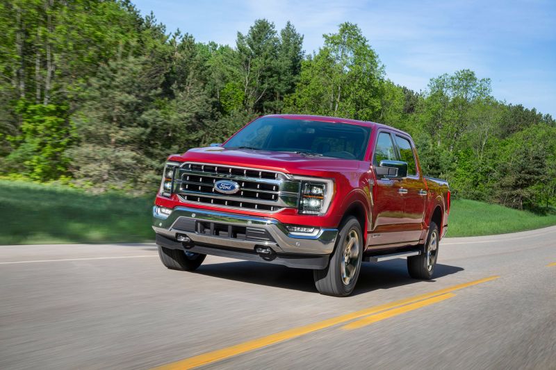 Ford unveils first full hybrid pickup truck