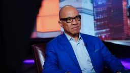 Darren Walker, president of the Ford Foundation, listens during a Bloomberg Television interview in New York, U.S., on Friday, Dec. 6, 2019. Walker discussed his book "From Generosity to Justice: A New Gospel of Wealth." Photographer: Christopher Goodney/Bloomberg via Getty Images