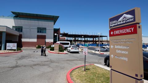 The El Centro Regional Medical Center is shown Wednesday, May 20, 2020, in El Centro, Calif. 