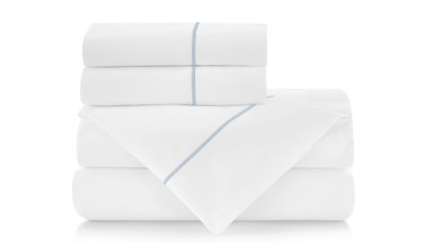 Boutique Embroidered Percale Sheet Set