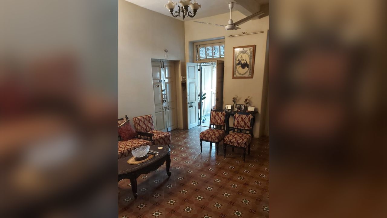 An interior of a typical Parsi home.