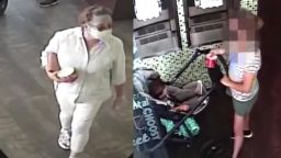 Police investigate woman cough baby