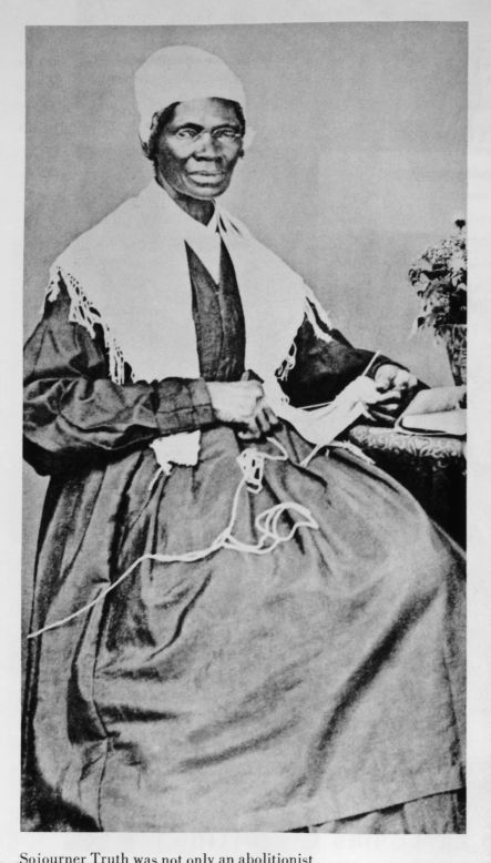 Sojourner Truth (1797-1883), Abolitionist and freed slave. Hero of the Underground Railroad. 
