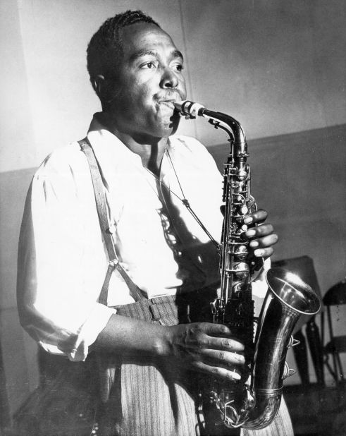 Grammy Award-winning jazz saxophonist Charlie Parker. 