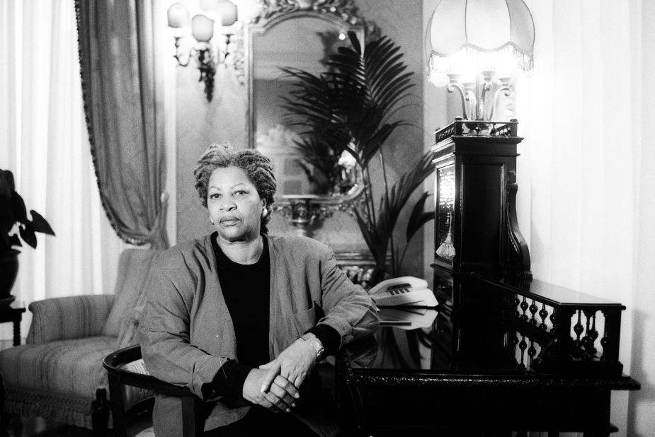 Nobel and Pulitzer Prize-winning American writer, Toni Morrison in Milan, Italy. November 1994. 