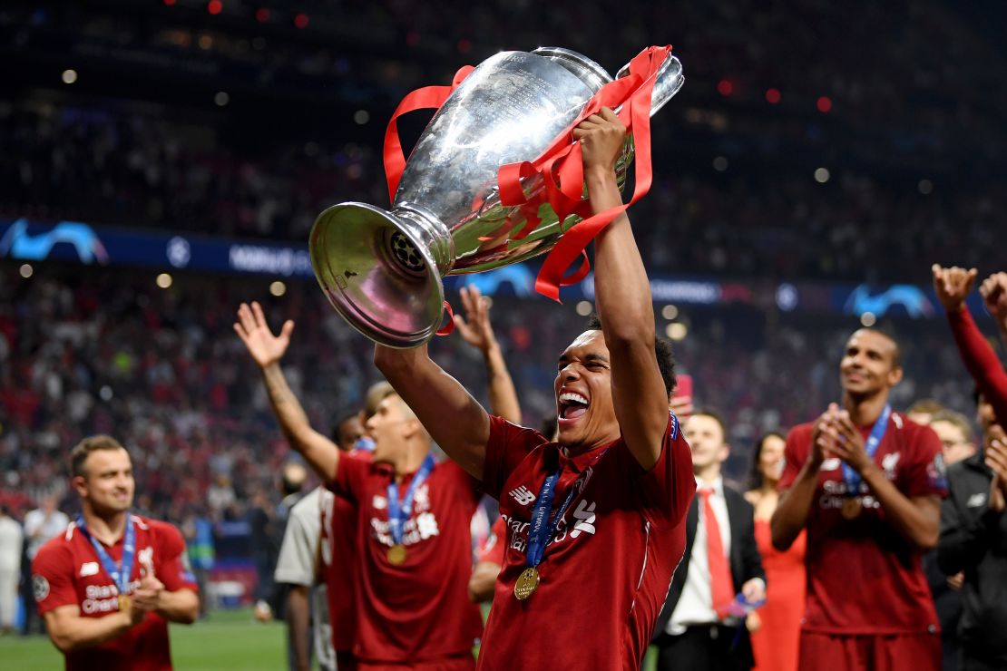 The defender played an instrumental role in helping the club to win the UEFA Champions League in 2019