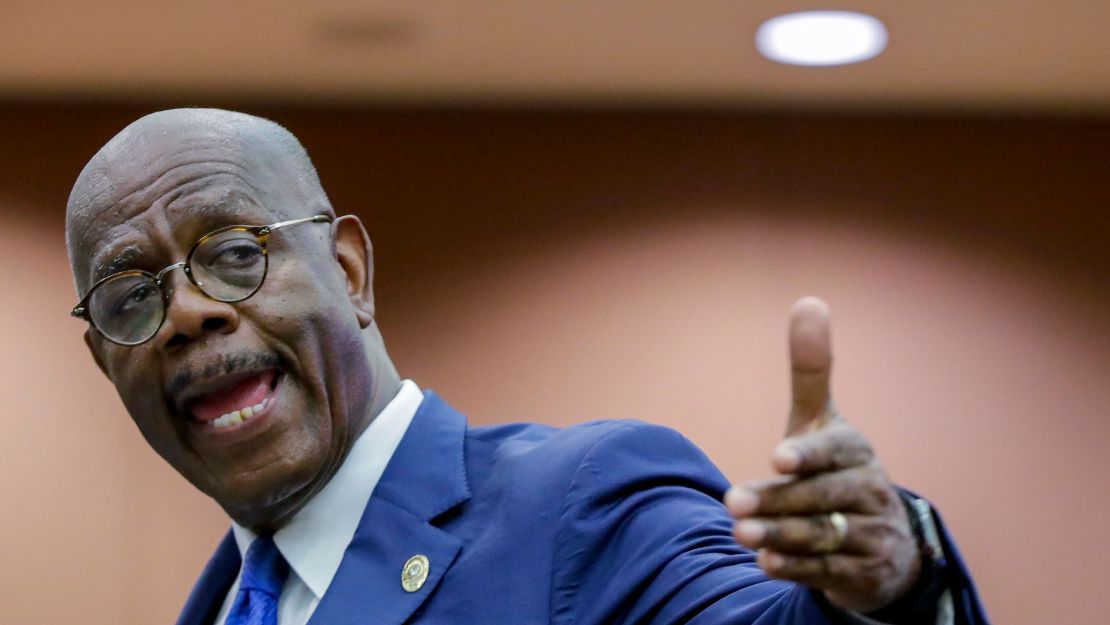 Fulton County District Attorney Paul Howard speaks at a news conference on Wednesday, June 17, 2020, in Atlanta.