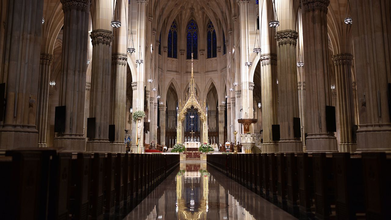 Attendance at Mass Sunday at St. Patrick's Cathedral will be limited to 25% of capacity.