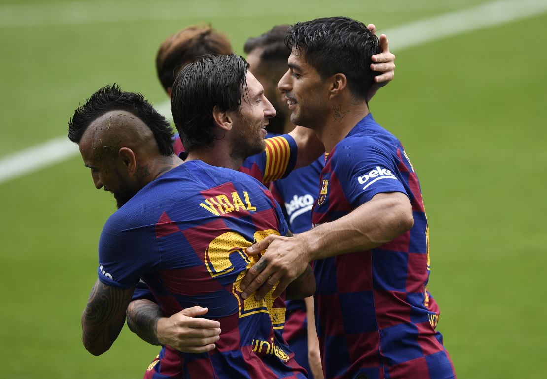 Luis Suarez scored both Barcelona goals at Celta Vigo but it would turn out to be a disappointing day for Barça. 