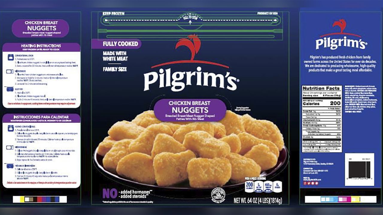 RESTRICTED chicken nuggets recall