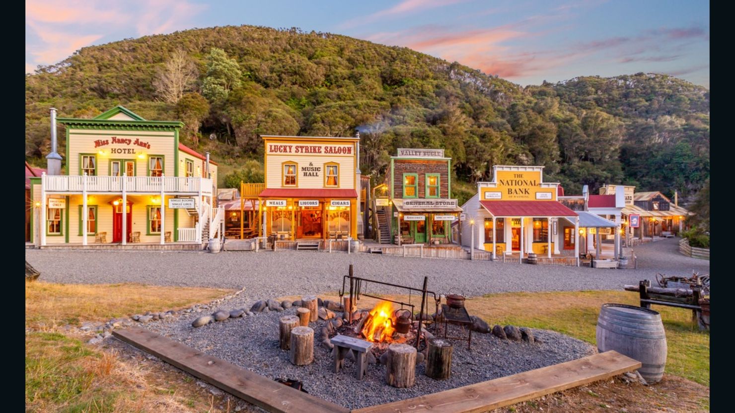 A Wild West town is up for sale for $7.5 million -- in New Zealand