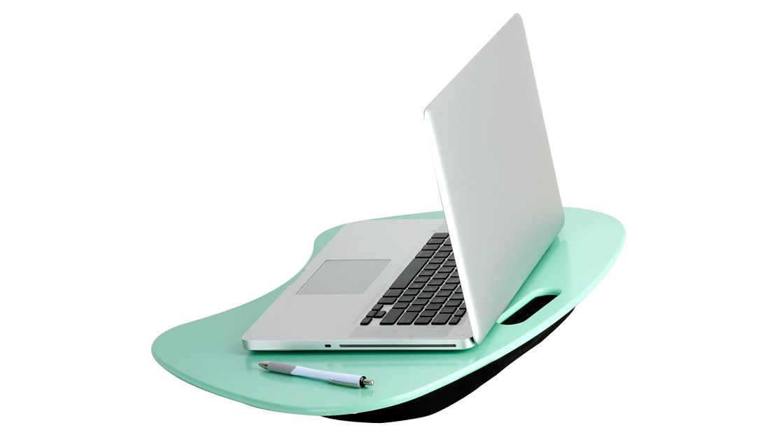 Mind Reader Portable Laptop Lap Desk with Handle, Monitor Holder