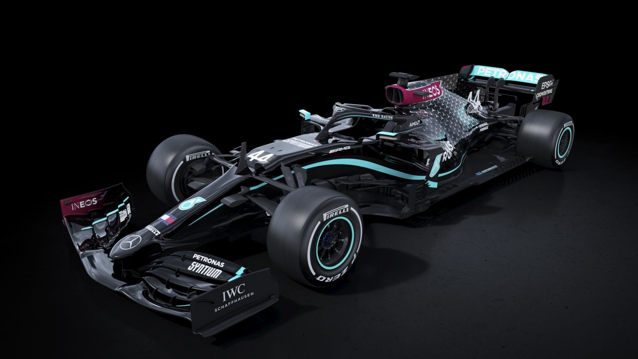 The Silver Arrows are returning to racing in a new all-black paint job.