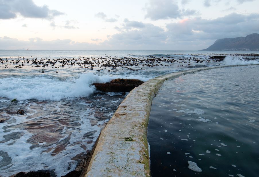 <strong>Dalebrook Tidal Pool, Cape Town, South Africa:</strong> Tidal pools can be found right along the coast at Cape Town, but man-made Dalebrook Pool really stands out as a quiet but beautiful spot for a coastal dip.
