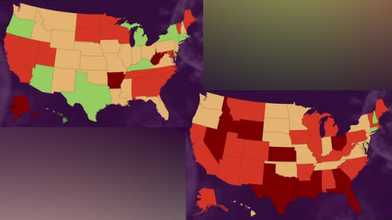 coronavirus maps memorial day to june 29 2020