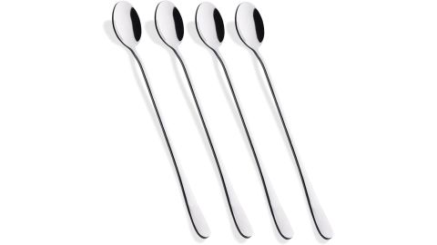 9-Inch Long Handle Ice Cream Spoons, Set of 4