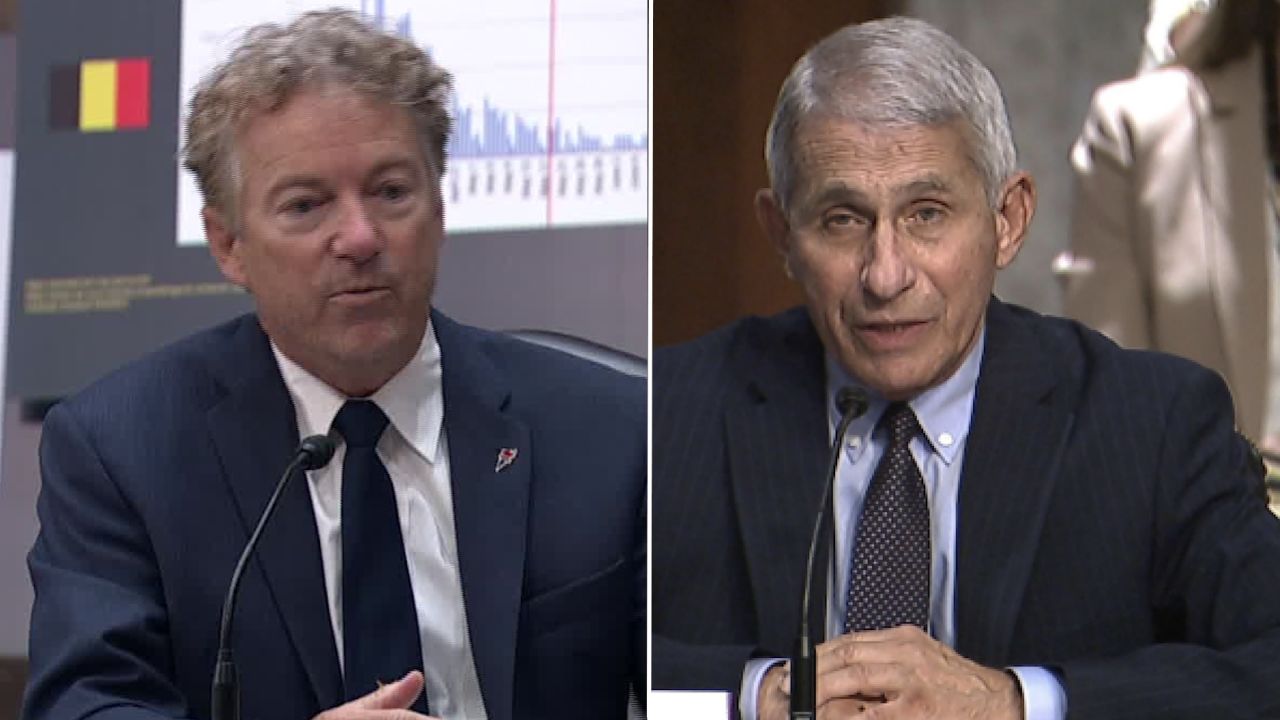 Rand Paul Anthony Fauci split