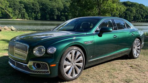 The new Bentley Flying Spur is now the brand's flagship car.