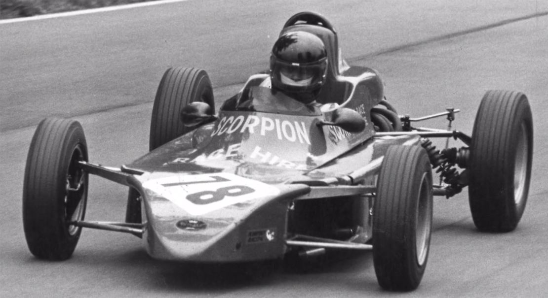 His driving talent first came to the fore when he competed in the British Formula Ford Championship in 1977 (Courtesy: Chassy Media)